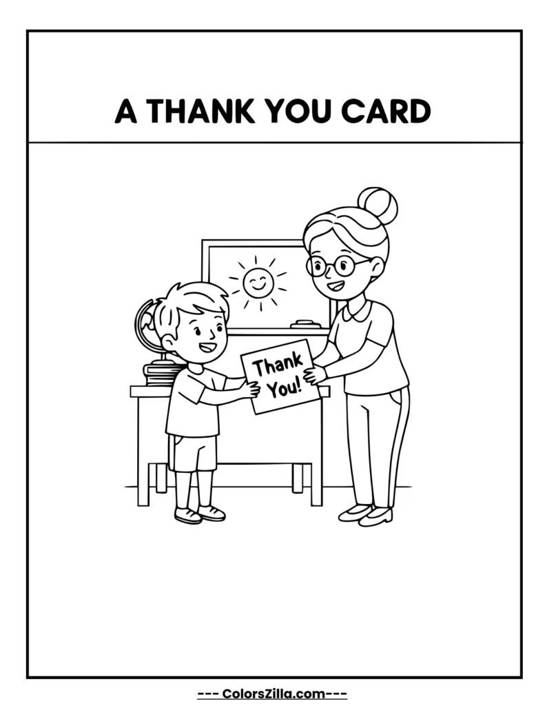 A Thank You Card