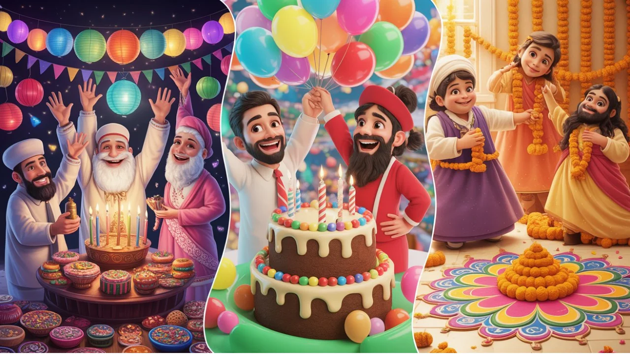 Birthday celebration in different cultures