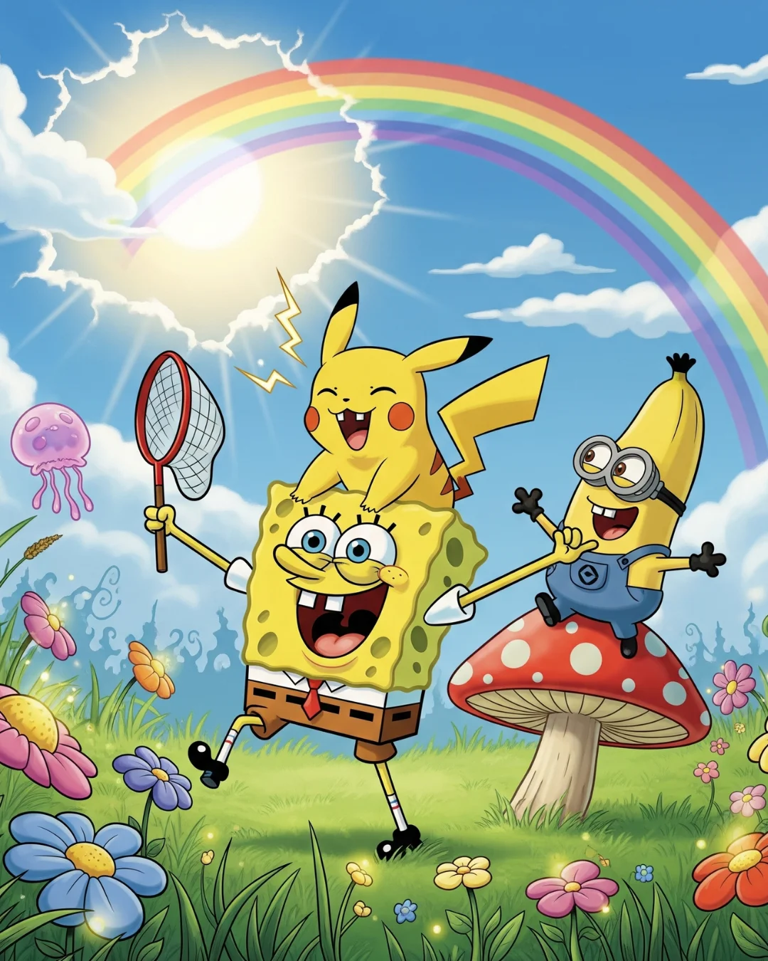 Cartoons Coloring Pages Featured Image