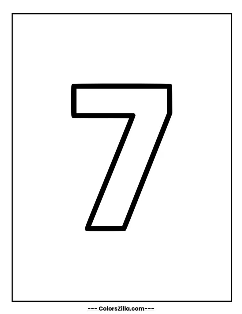 Classic Number Seven