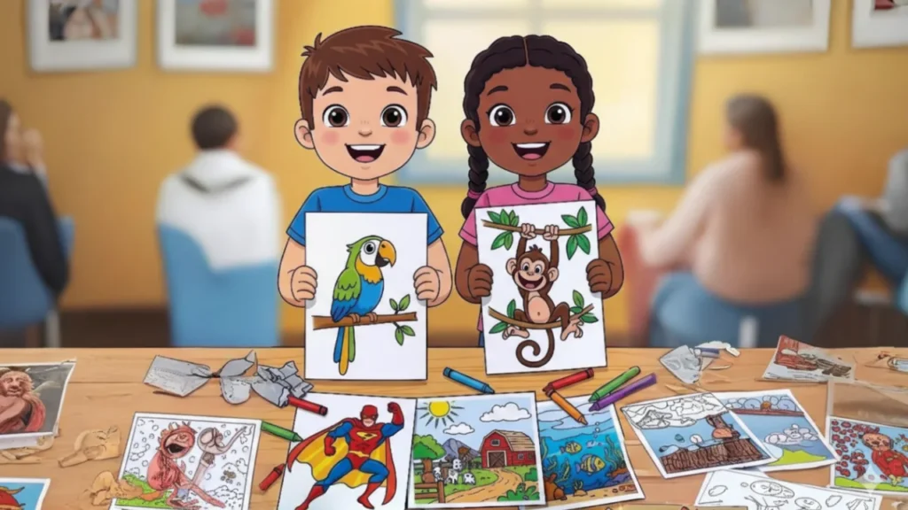 Free printable coloring pages for kids