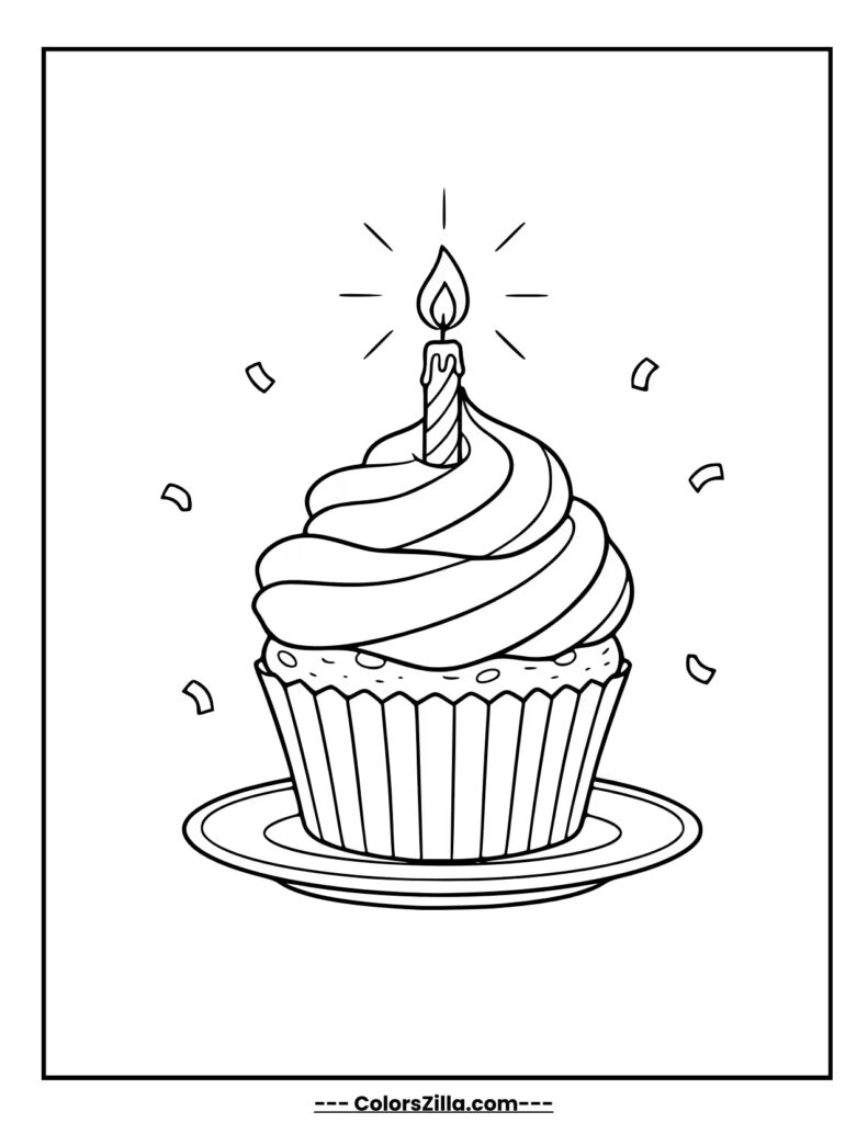 Cupcake Candle Delight