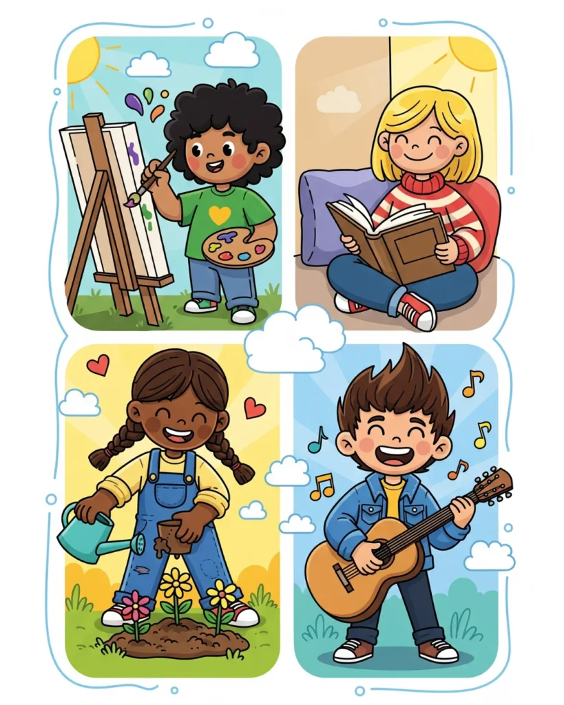 Hobbies Coloring Pages Featured Image