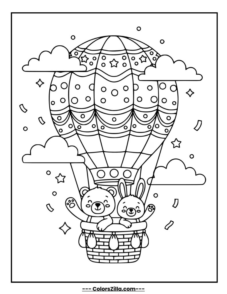 Hot Air Balloon Friends