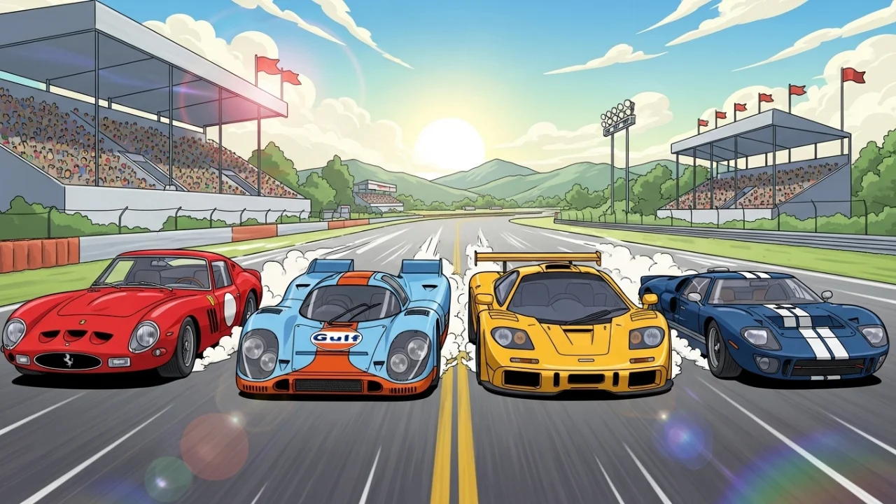 Legendary Cars & Their Wins