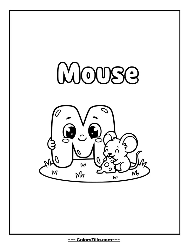 M and the Little Mouse