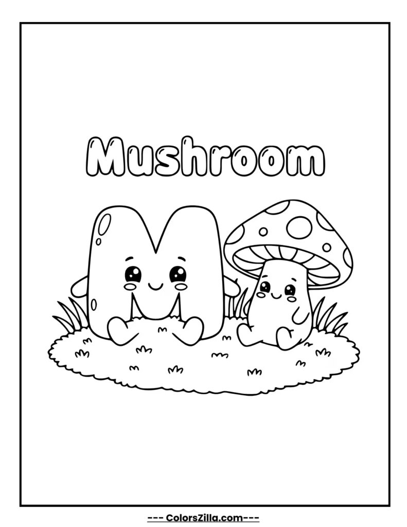 M for Mushroom