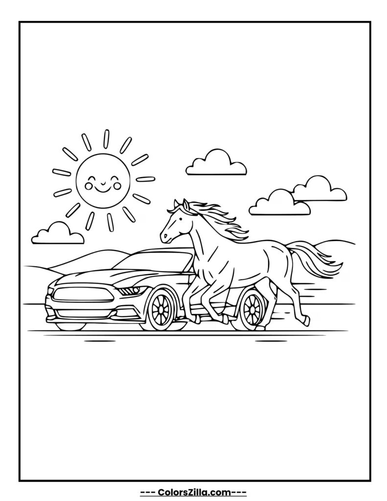 Mustang's Wild Horsepower