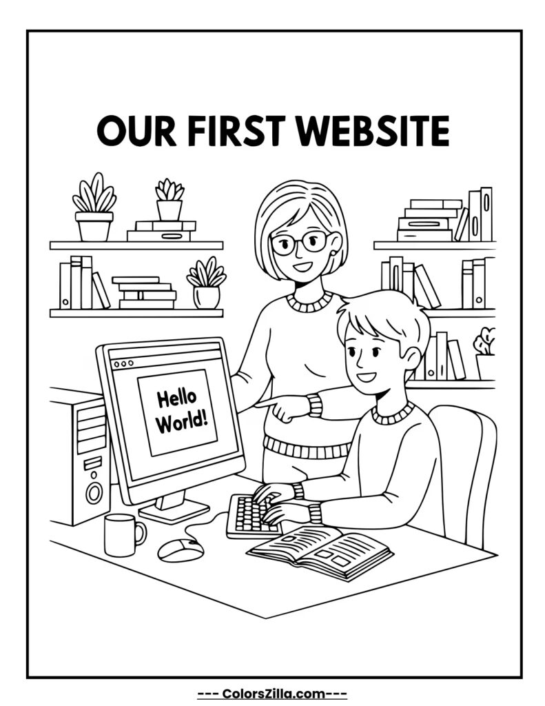 Our First Website