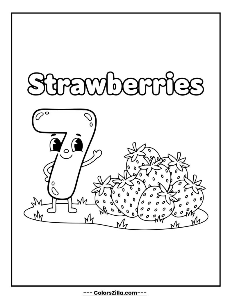 Seven Sweet Strawberries