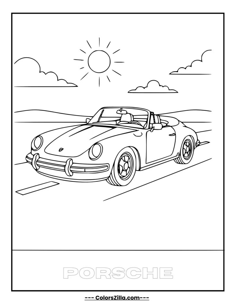 Sunny Convertible Drive