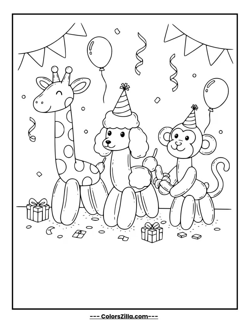 The Balloon Animal Party