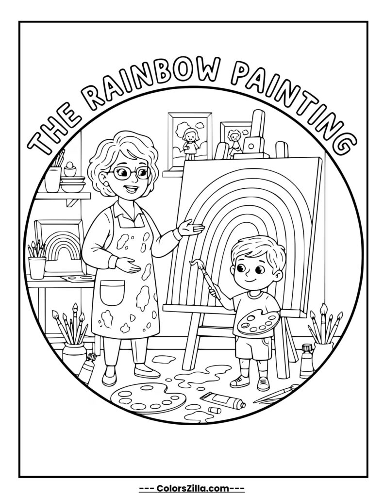 The Rainbow Painting