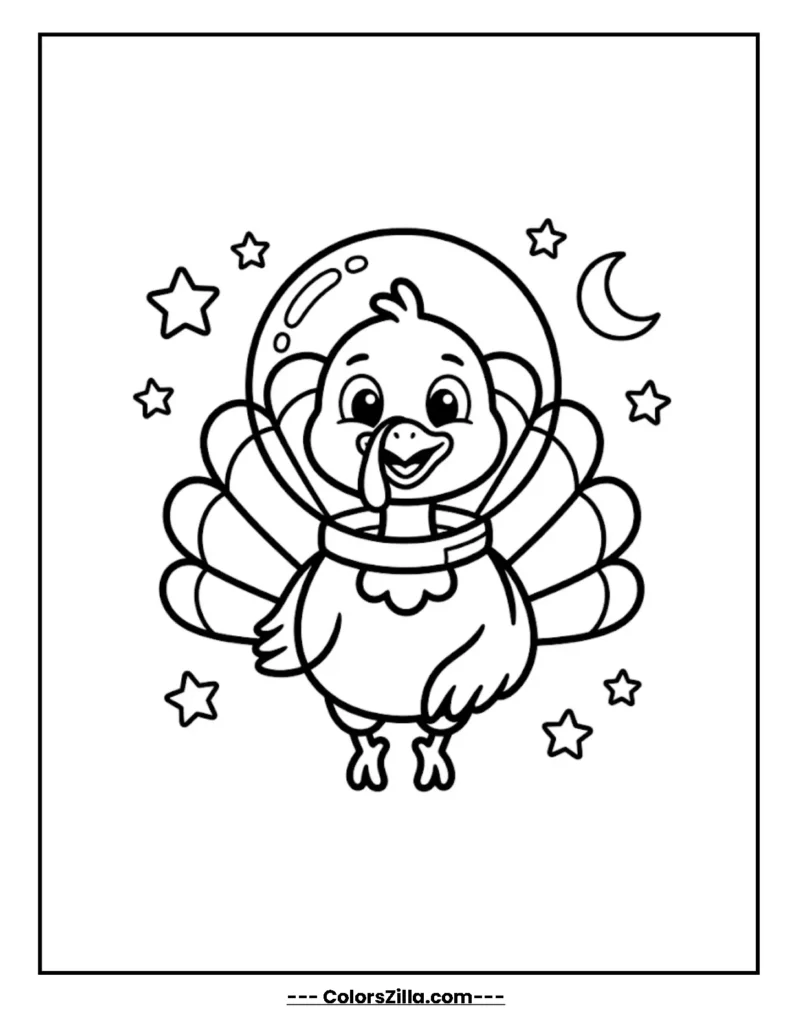 Astronaut Turkey