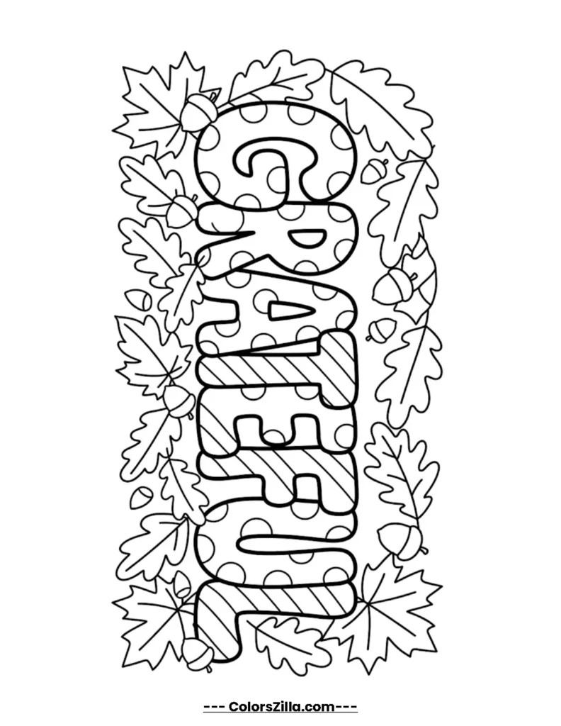 Grateful Leaves