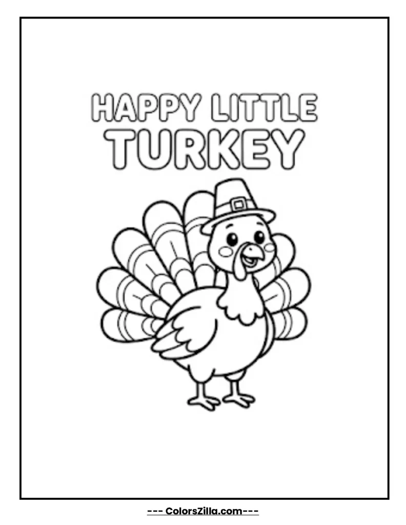 Happy Little Turkey