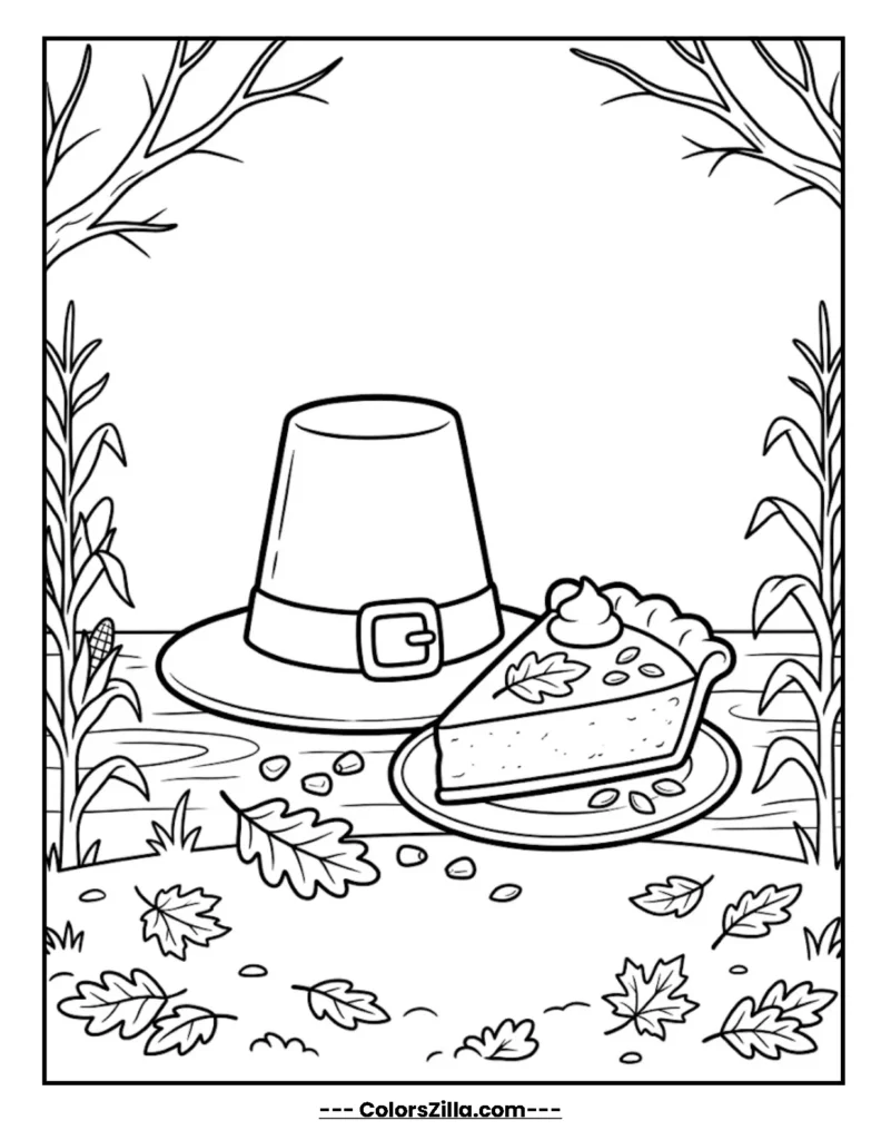 Pilgrim Hat and Pie