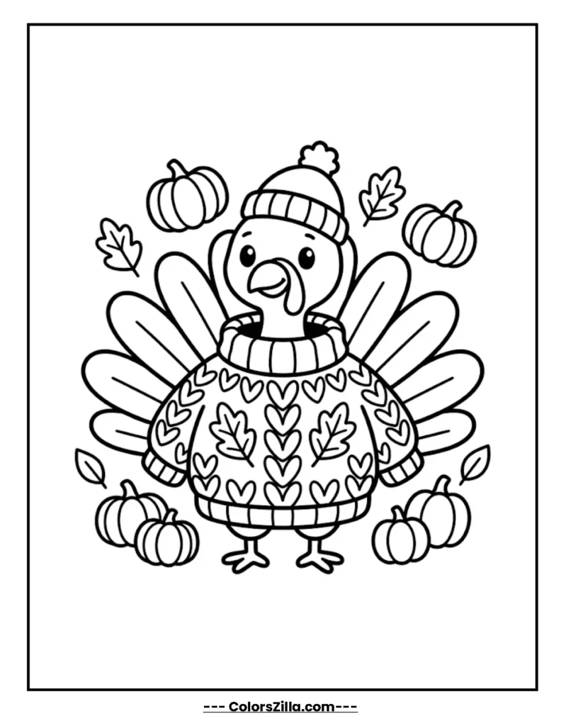 Turkey in a Sweater